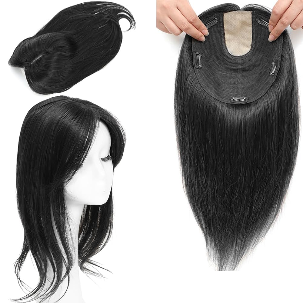 5 Clip Hair Topper – Instant Volume & Natural Coverage