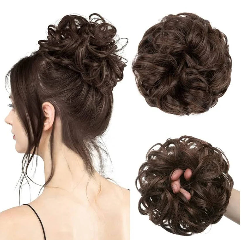 Buy 1 Get 1 Free Hair Bun Scrunchie (Pack Of 2)