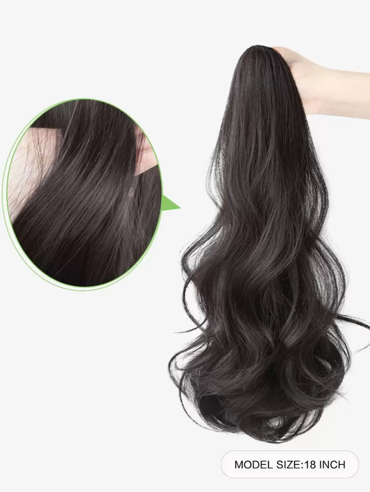 Ponytail Hair Extension + FREE Messy Hair Bun (Juda)