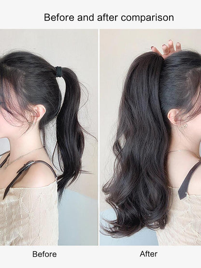 Ponytail Hair Extension + FREE Messy Hair Bun (Juda)