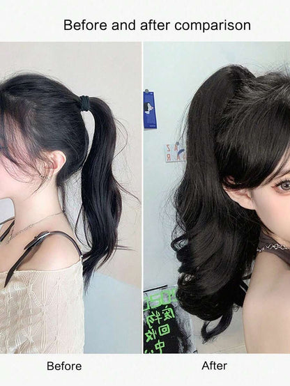 Ponytail Hair Extension + FREE Messy Hair Bun (Juda)