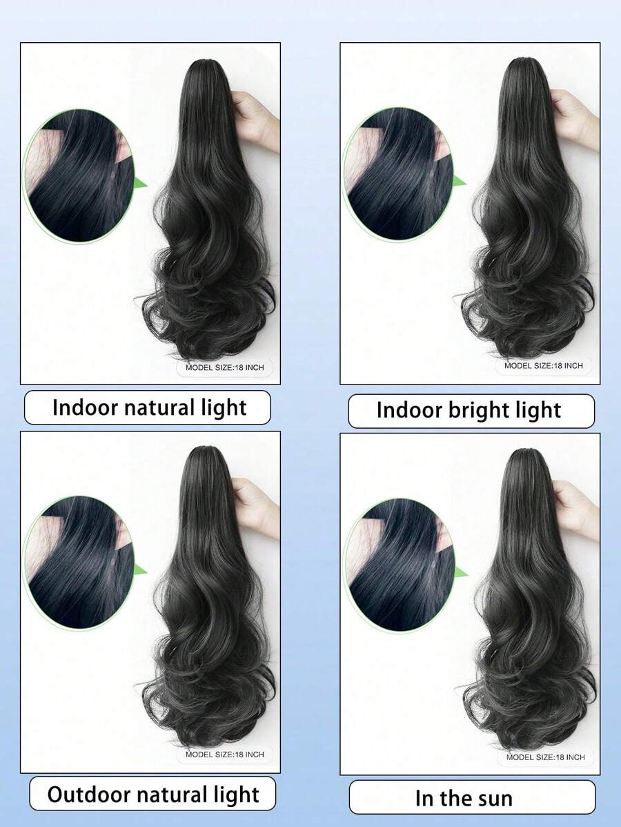 Ponytail Hair Extension + FREE Messy Hair Bun (Juda)