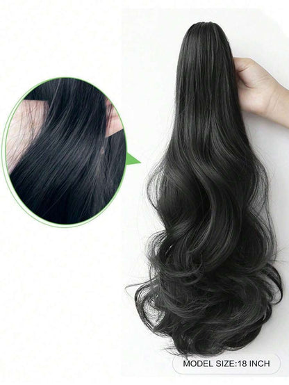 Ponytail Hair Extension + FREE Messy Hair Bun (Juda)