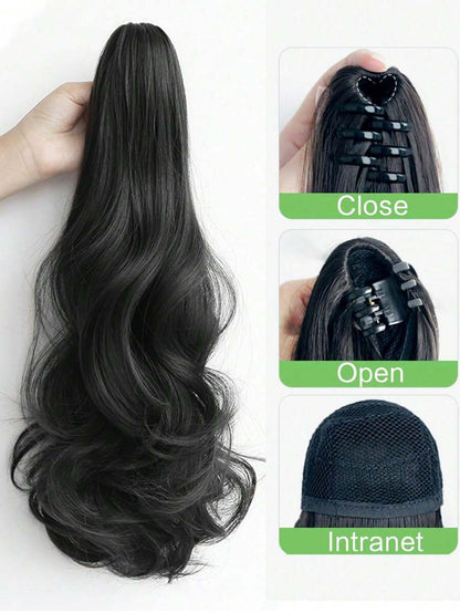 Ponytail Hair Extension + FREE Messy Hair Bun (Juda)