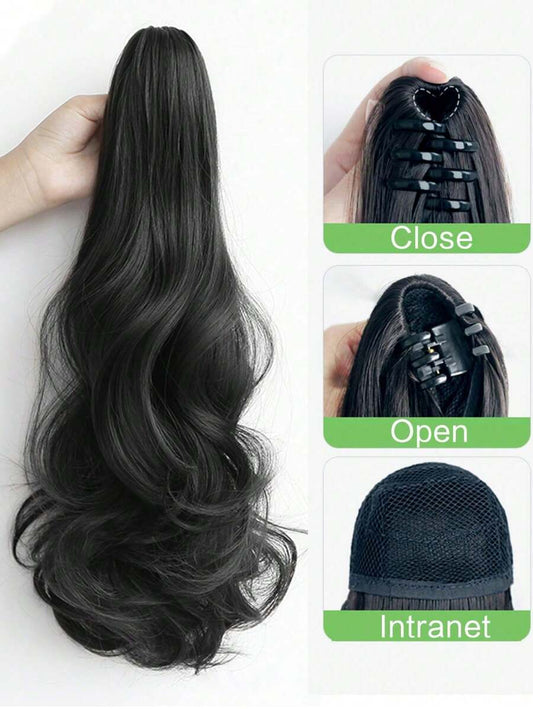 Ponytail Hair Extension + FREE Messy Hair Bun (Juda)