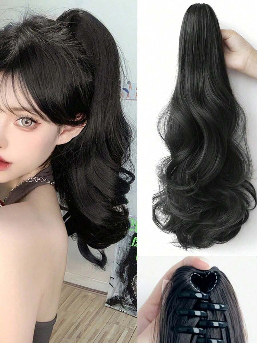 Ponytail Hair Extension + FREE Messy Hair Bun (Juda)