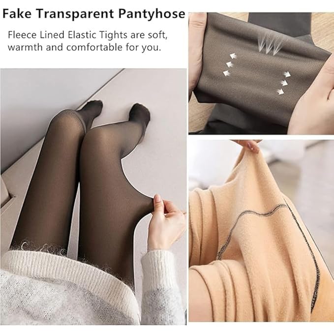 Fleece High Rise Leggings for Women