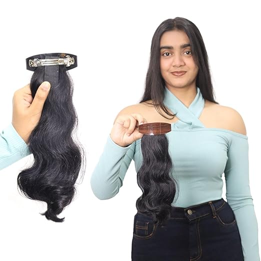 20 inch Flat Clip Ponytail Hair Extension