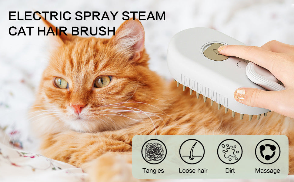 3 in 1 Pet Grooming Brush for Dogs and Cats