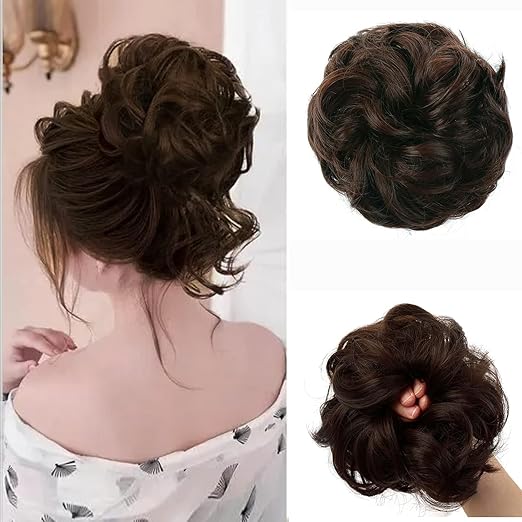 Buy 1 Get 1 Free Hair Bun Scrunchie (Pack Of 2)