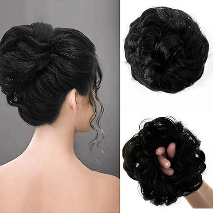 Buy 1 Get 1 Free Hair Bun Scrunchie (Pack Of 2)