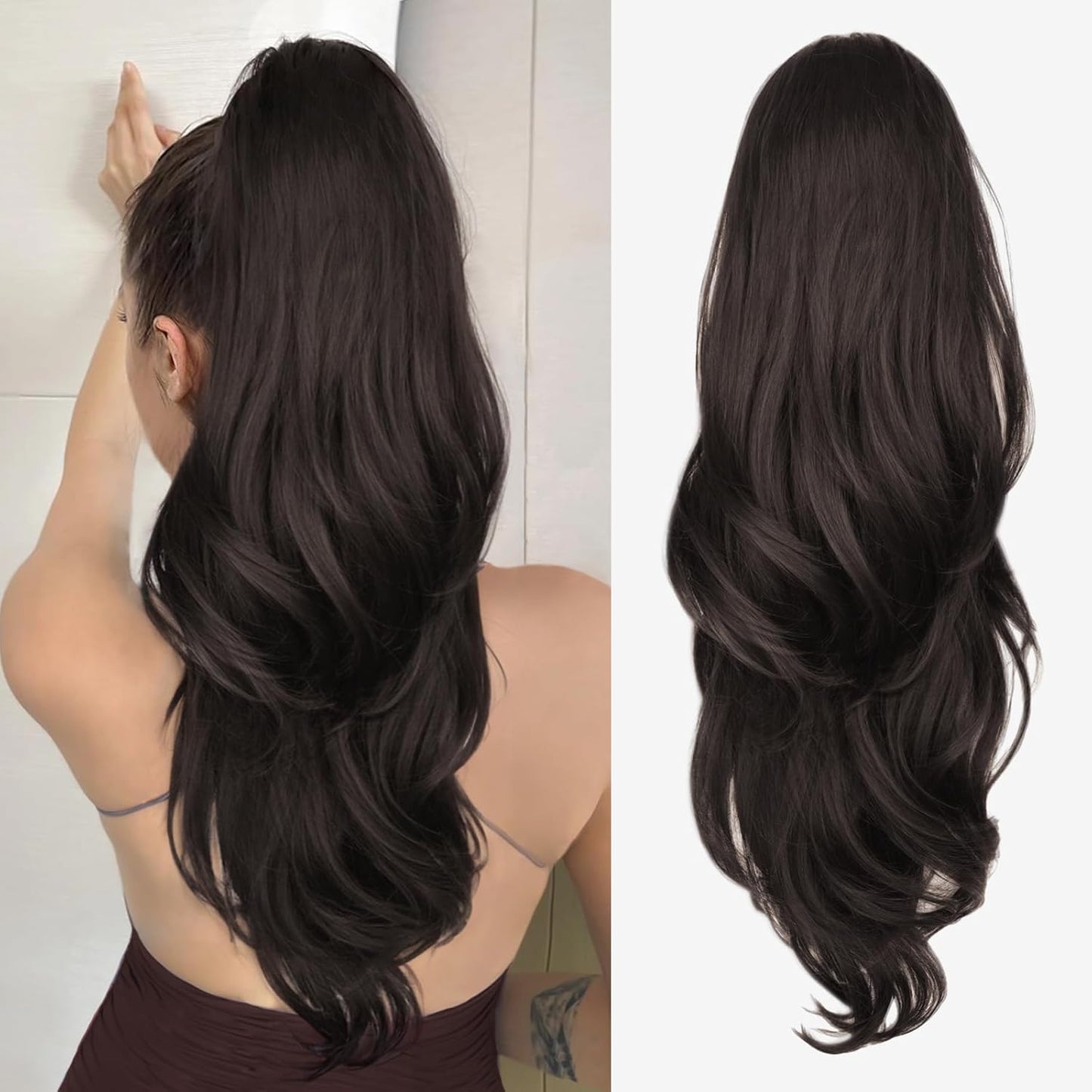 Ribbon Ponytail Hair Extension