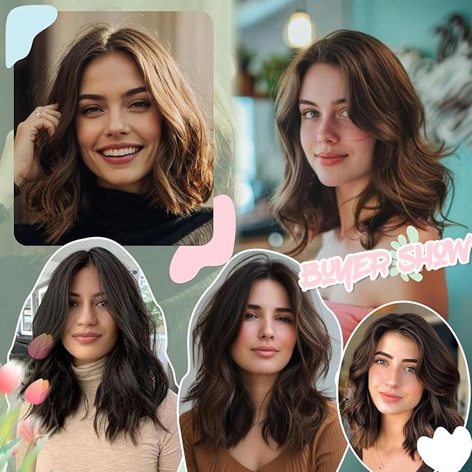 5 Clip Hair Topper – Instant Volume & Natural Coverage