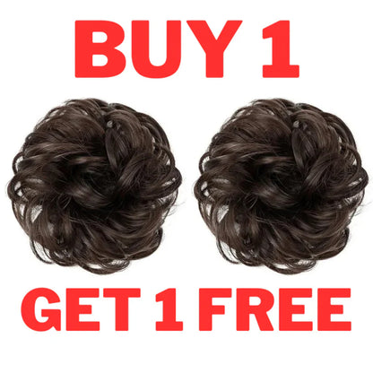 Buy 1 Get 1 Free Hair Bun Scrunchie (Pack Of 2)