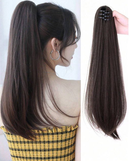 Ponytail Hair Extension + FREE Messy Hair Bun (Juda)