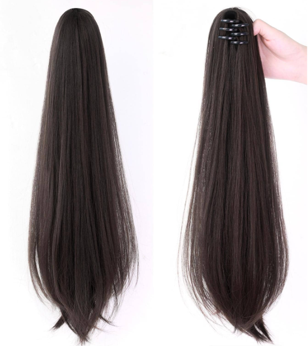 Ponytail Hair Extension + FREE Messy Hair Bun (Juda)