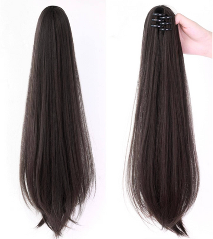 Ponytail Hair Extension + FREE Messy Hair Bun (Juda)