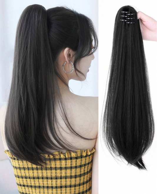 Ponytail Hair Extension + FREE Messy Hair Bun (Juda)