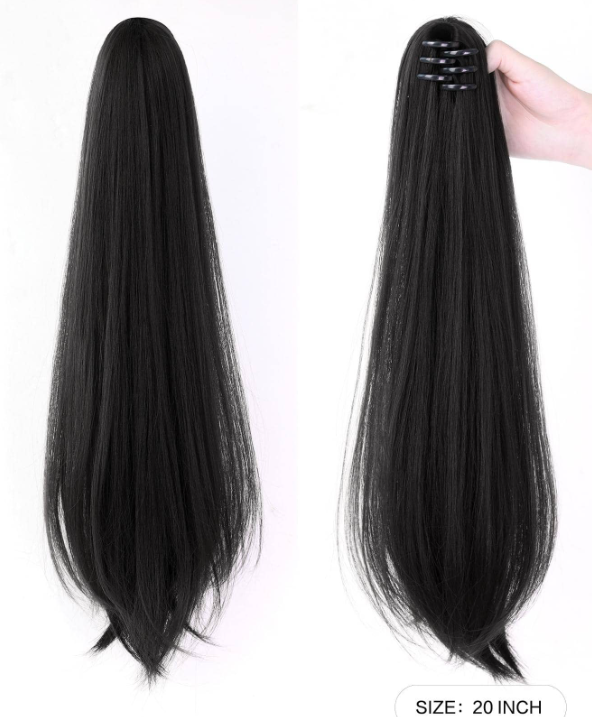 Ponytail Hair Extension + FREE Messy Hair Bun (Juda)