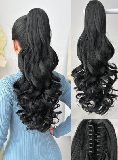 Ponytail Hair Extension + FREE Messy Hair Bun (Juda)