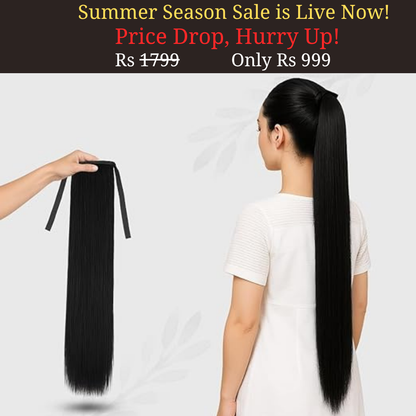Ribbon Ponytail hair extension