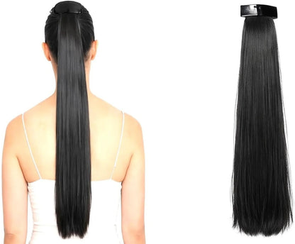 20 Inch Flat Clip Ponytail | Instant Volumizer