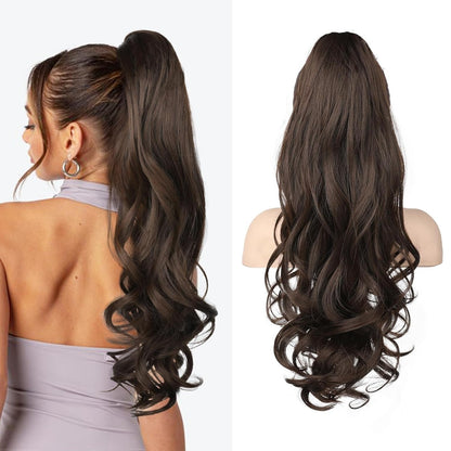 Claw Clip Ponytail Extension for Women 24 Inch
