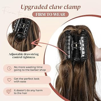 Claw Clip Ponytail Extension for Women 24 Inch